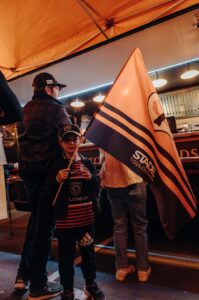 Le Food Truck des Tontons Gourmands au Stade Ernest Wallon du Stade Toulousain, partenaire de vos événements