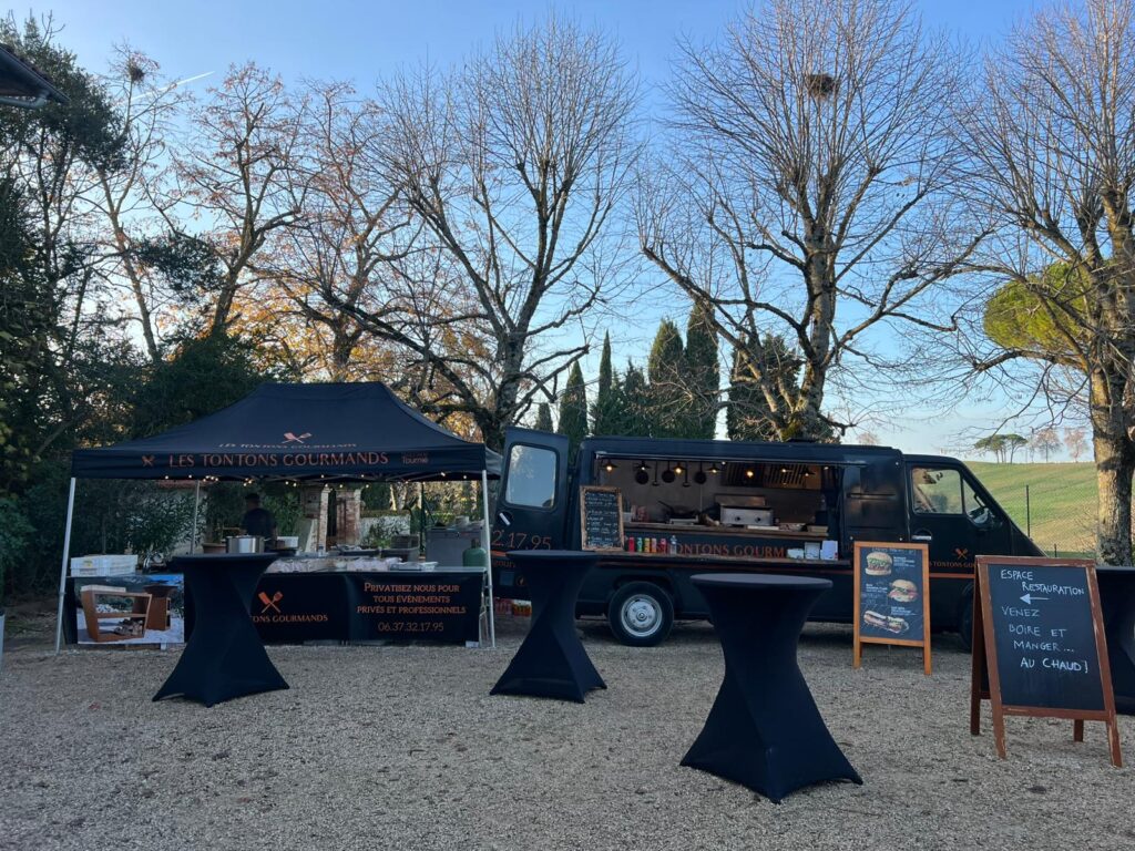 Les Tontons Gourmands au Marché de Noël de Verfeil