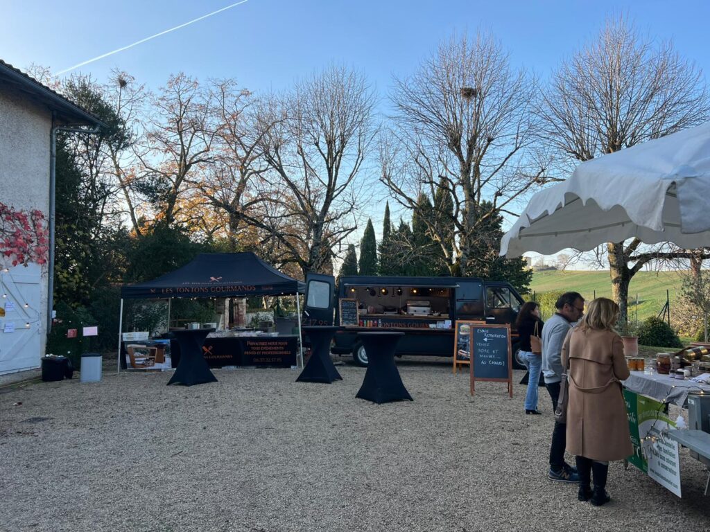 Les Tontons Gourmands au Marché de Noël de Verfeil