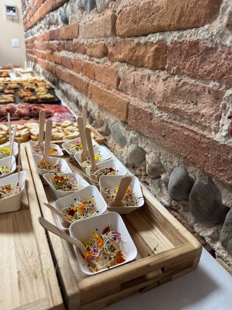 Traiteur Repas d'entreprise de fin d'année sur Toulouse. Caussat Espaces Verts